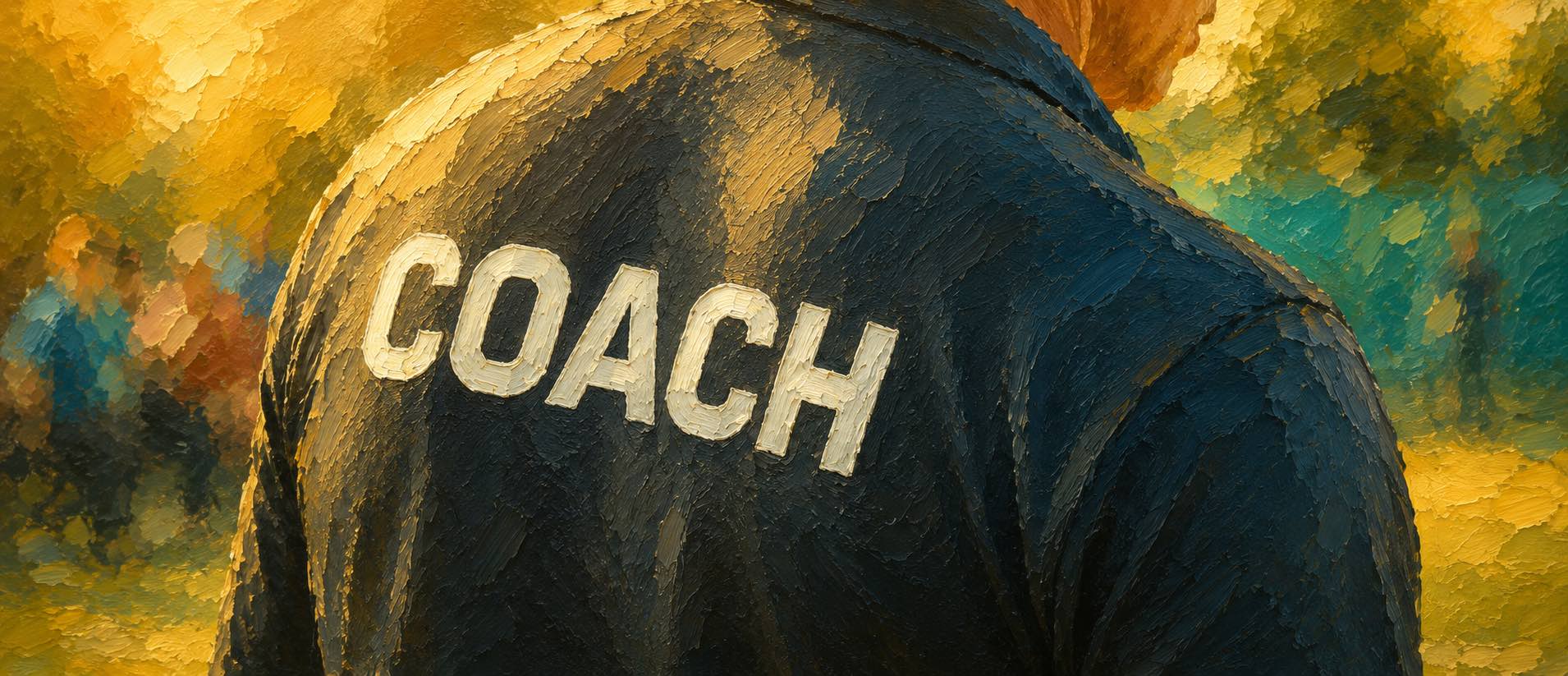 Coach stands on the sidelines during a youth sports event, illustrating leadership, guidance, and positive influence in youth athletics.